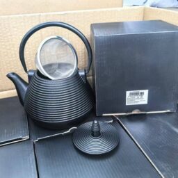 Ketaus arbatinukas su metaliniu sieteliu TR2309 kaina internetu