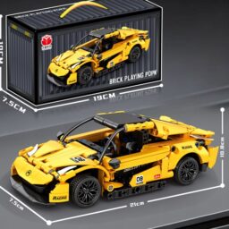 Konstruktorius sportinis automobilis konteinerio dėžutėje TR2387G kaina internetu