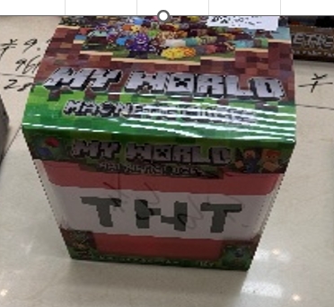 Magnetinis „Minecraft“ tipo konstruktorius TNT kaina internetu