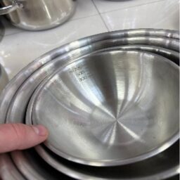 Metalinis dubuo su matavimo skale, 17 cm kaina internetu