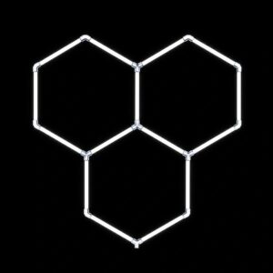 Modulinis lubinis LED šviestuvas Hexagon kaina internetu