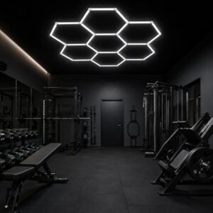 Modulinis lubinis LED šviestuvas Hexagon kaina internetu