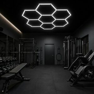 Modulinis lubinis LED šviestuvas Hexagon kaina internetu