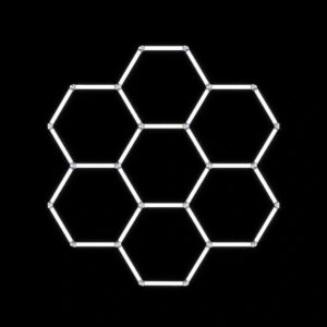 Modulinis lubinis LED šviestuvas Hexagon kaina internetu