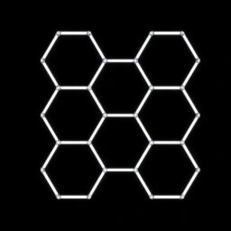 Modulinis lubinis LED šviestuvas Hexagon kaina internetu