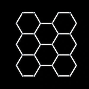 Modulinis lubinis LED šviestuvas Hexagon kaina internetu