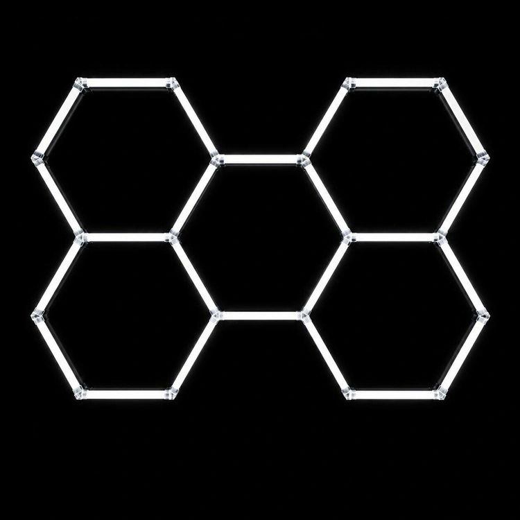 Modulinis lubinis LED šviestuvas Hexagon kaina internetu