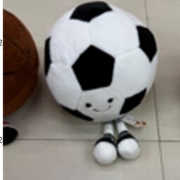 Pliušinis futbolo kamuolys su kojytėmis kaina internetu