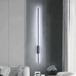 Sieninis LED šviestuvas 60 cm kaina internetu