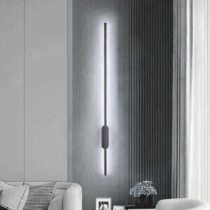 Sieninis LED šviestuvas 60 cm kaina internetu