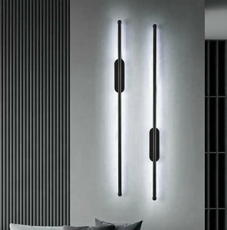 Sieninis LED šviestuvas 60 cm kaina internetu