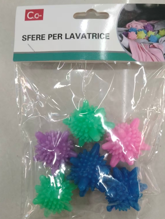 Skalbimo kamuoliukai, 6 vnt. kaina internetu