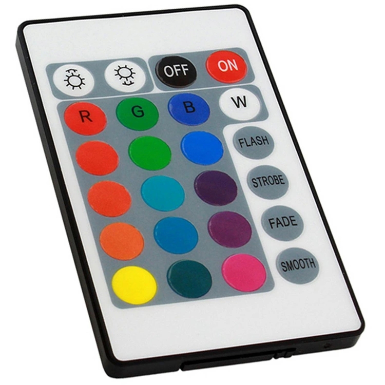 Spalvota RGB LED lemputė kaina internetu