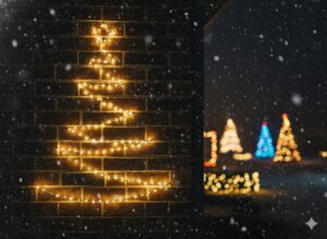 Kalėdinė LED eglutė su žvaigžde, 105 cm, šiltai balta kaina internetu