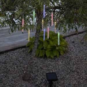 saulės energijos LED girlianda „bubbly“, 10 LED, 180 cm, įvairiaspalvė kaina internetu