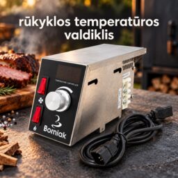 rūkyklos temperatūros valdiklis „Borniak“ su skaitmeniniu ekranu kaina internetu